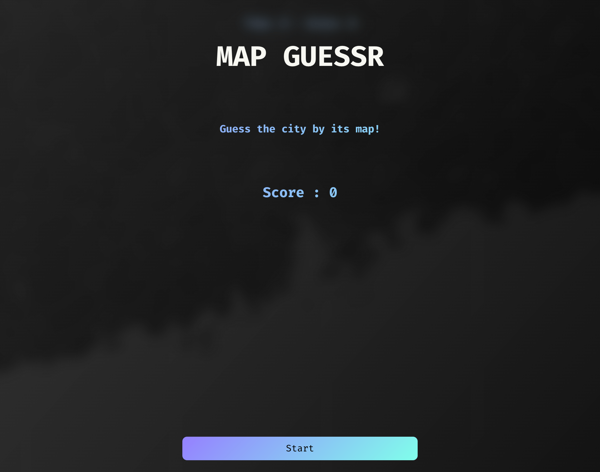 Map Guessr